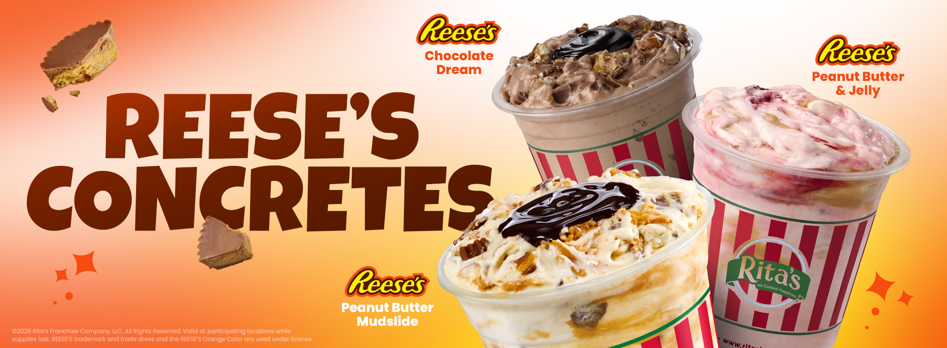 Rita's Reeses Concretes