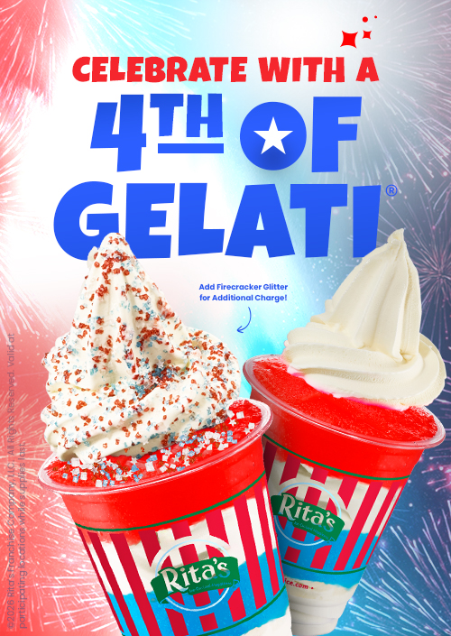 Rita's 4th Of Gelati Rita's 4th Of Gelati